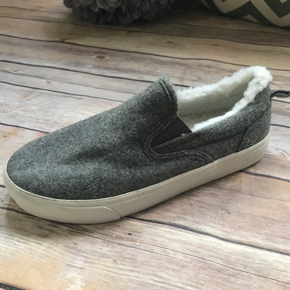 Old Navy Other - Old Navy Wool Blend Slip Ons Sherpa Shoes NEW 3